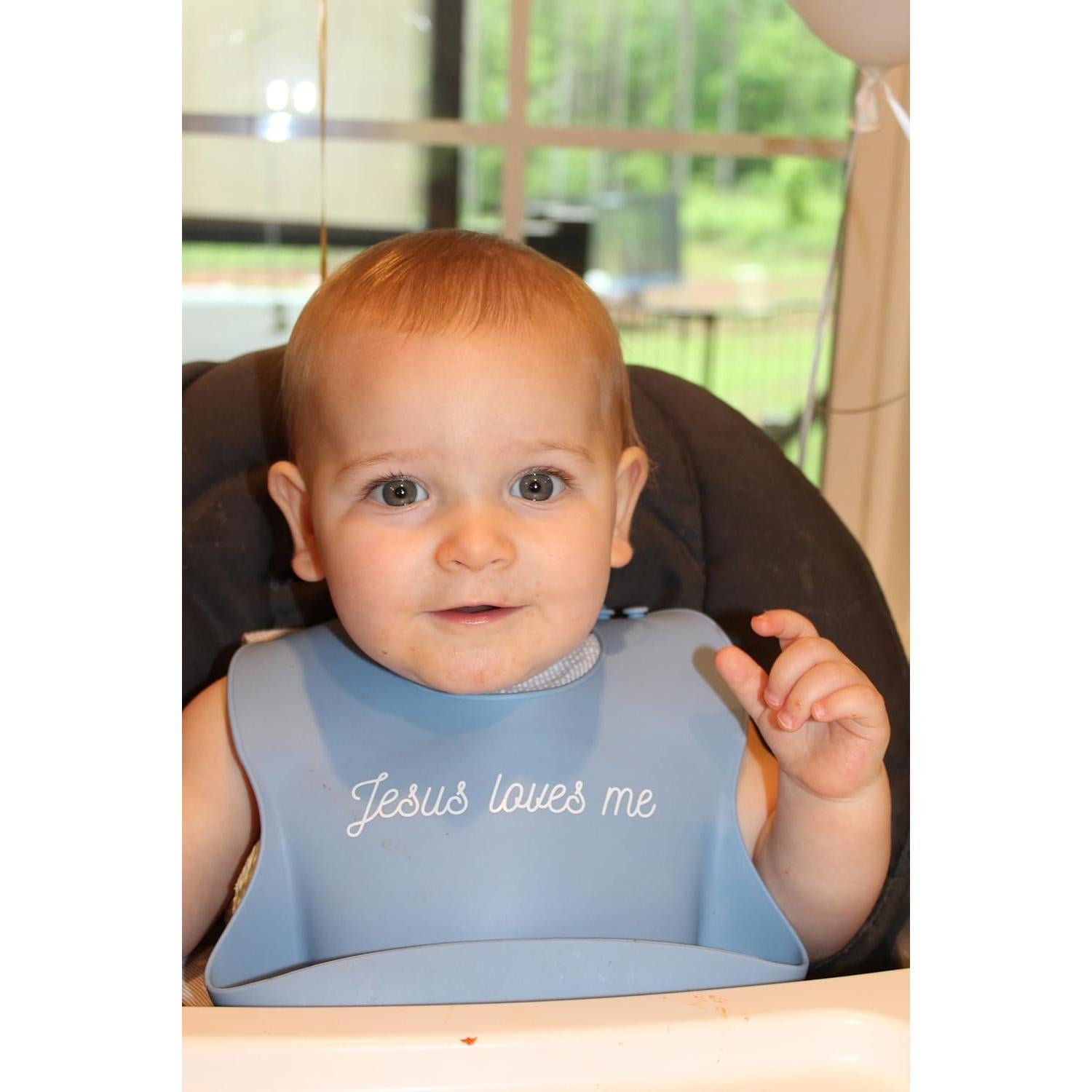 Baberos de Silicona C+H Brothers Ajustables Impermeables Paquete 2