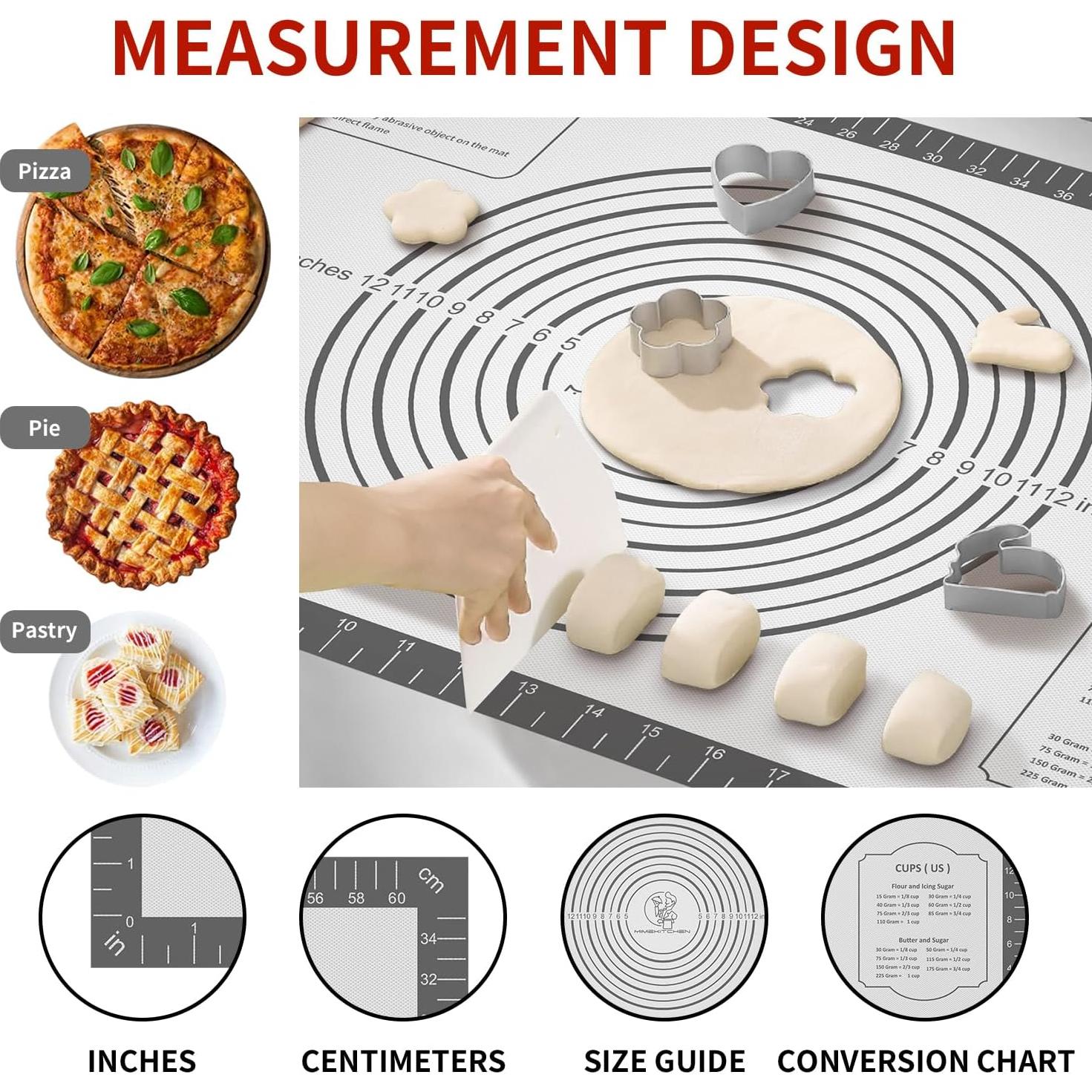 Alfombrilla de Silicona Antiadherente Mimekitchen 66x41 cm