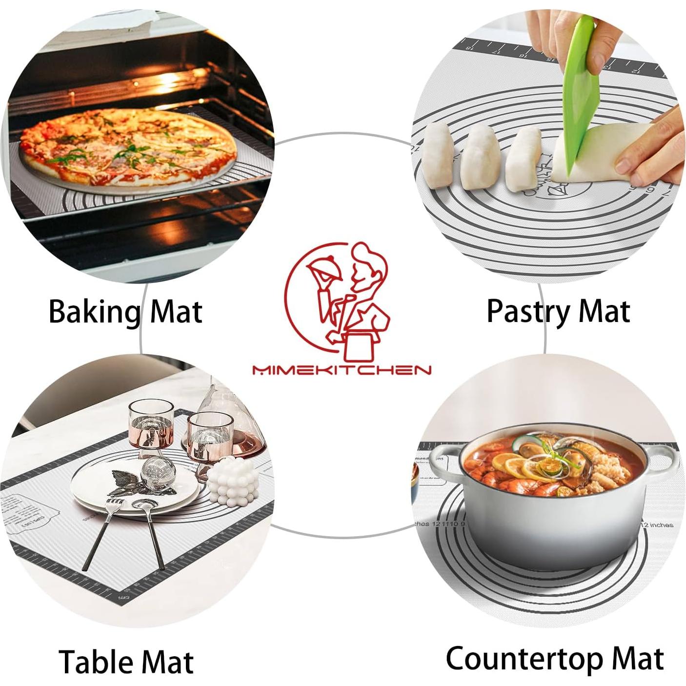 Alfombrilla de Silicona Antiadherente Mimekitchen 66x41 cm