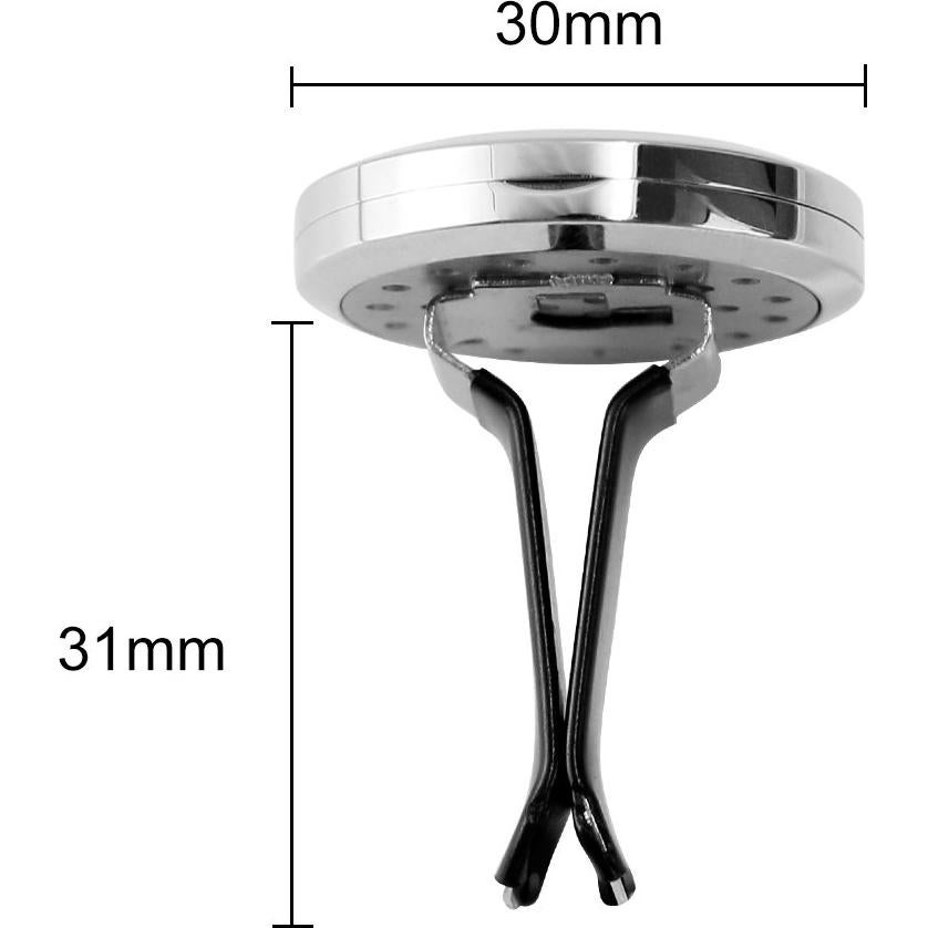 2 Difusores de Aromaterapia RoyAroma 30mm con Almohadillas