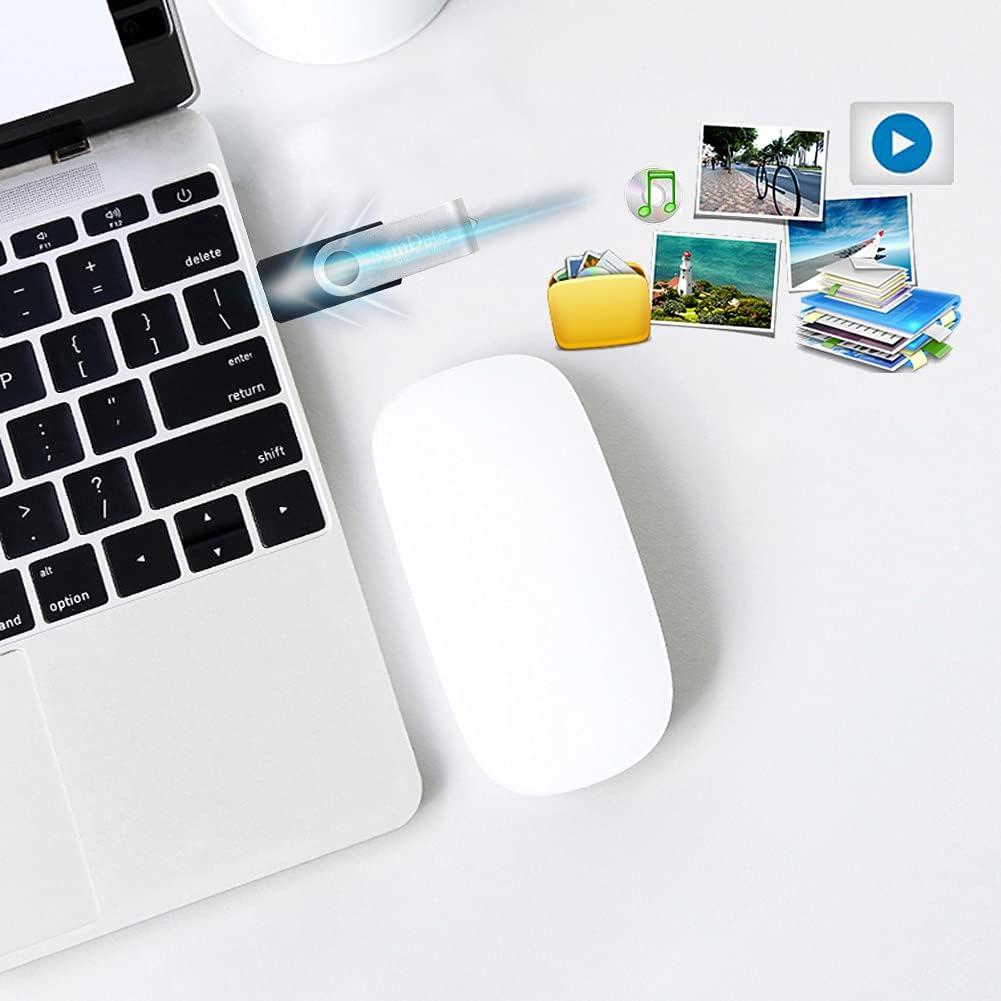 Unidad Flash USB 16GB SamData 2.0 Negra con LED