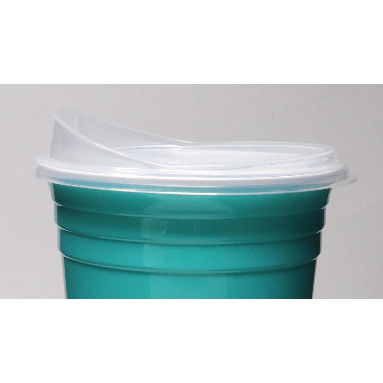 Vasos Reutilizables Rolling Sands 473ml Aqua - Paquete de 2