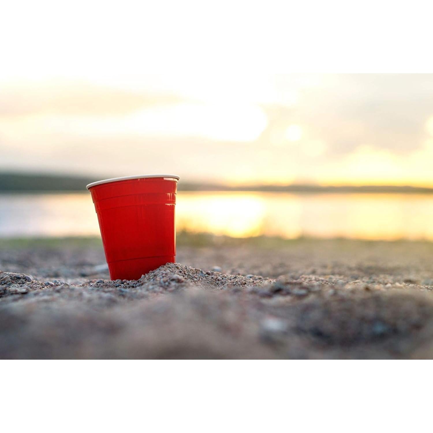 Vasos Reutilizables Rolling Sands 473ml Aqua - Paquete de 2