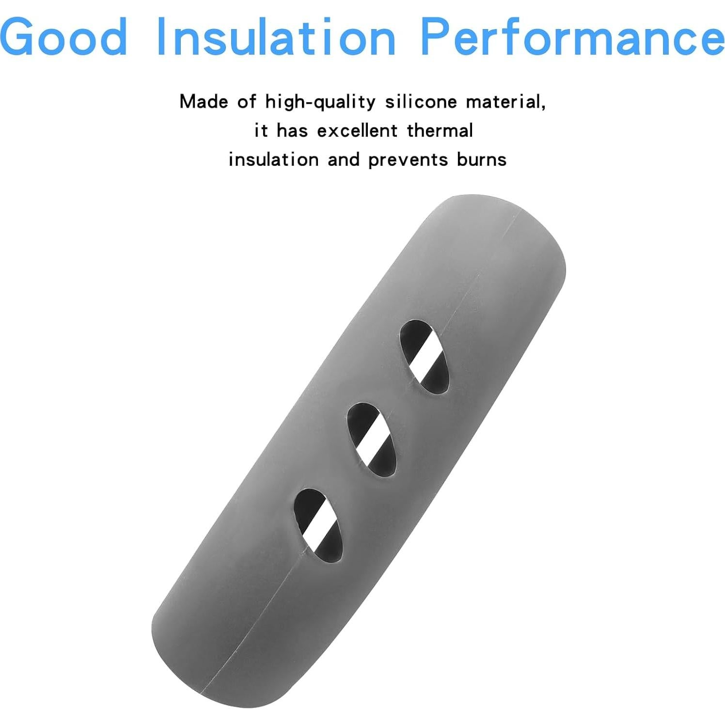 Cubiertas de Mango de Olla de Silicona Cionyce - 6 Piezas Aislantes