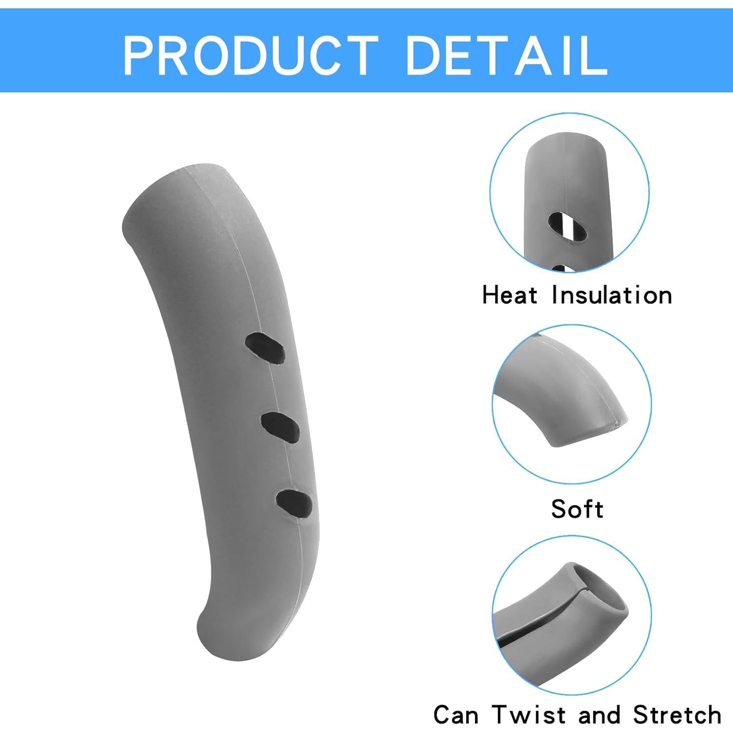 Cubiertas de Mango de Olla de Silicona Cionyce - 6 Piezas Aislantes