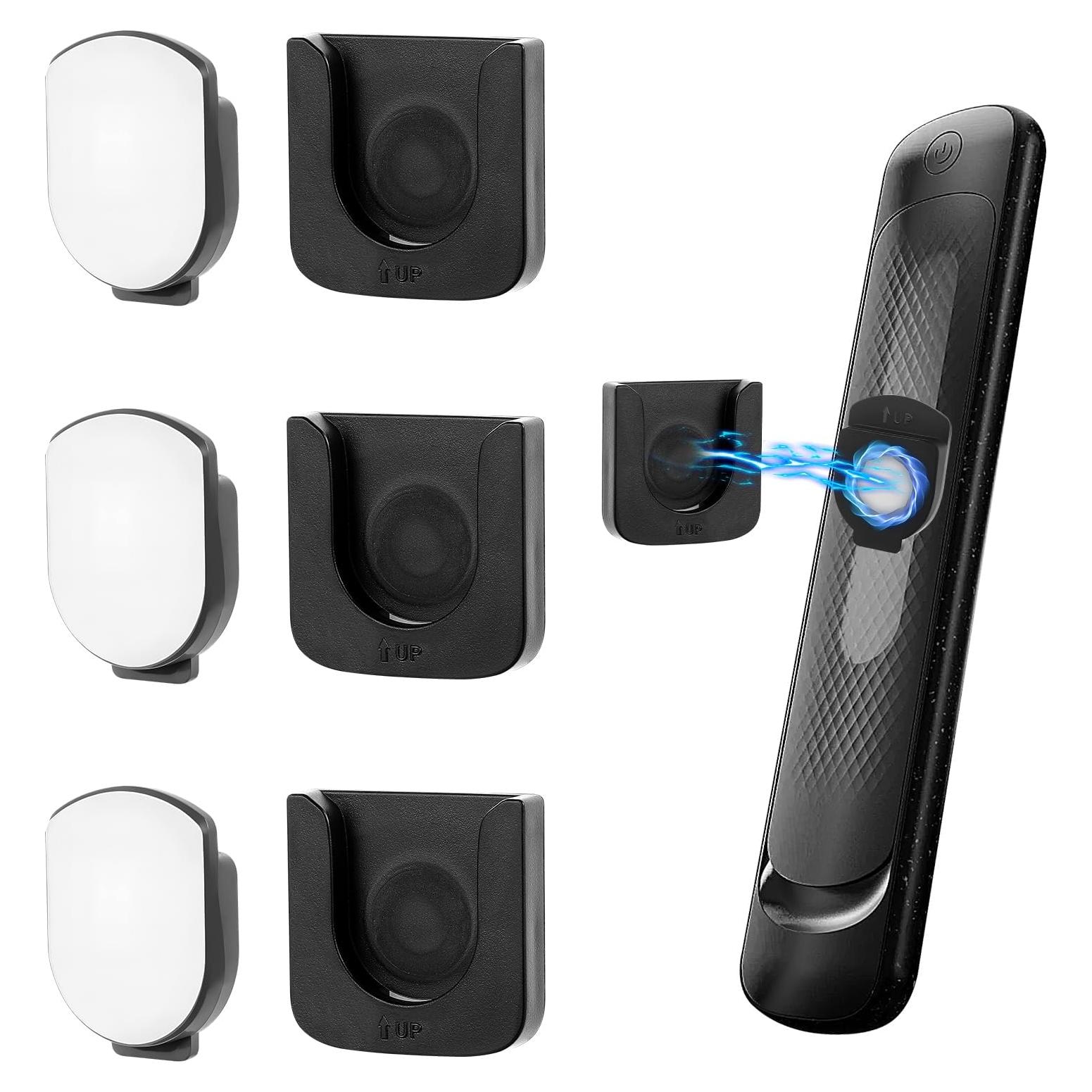 Soporte de Control Remoto Magnético Wanmu - 3 Piezas Autoadhesivas