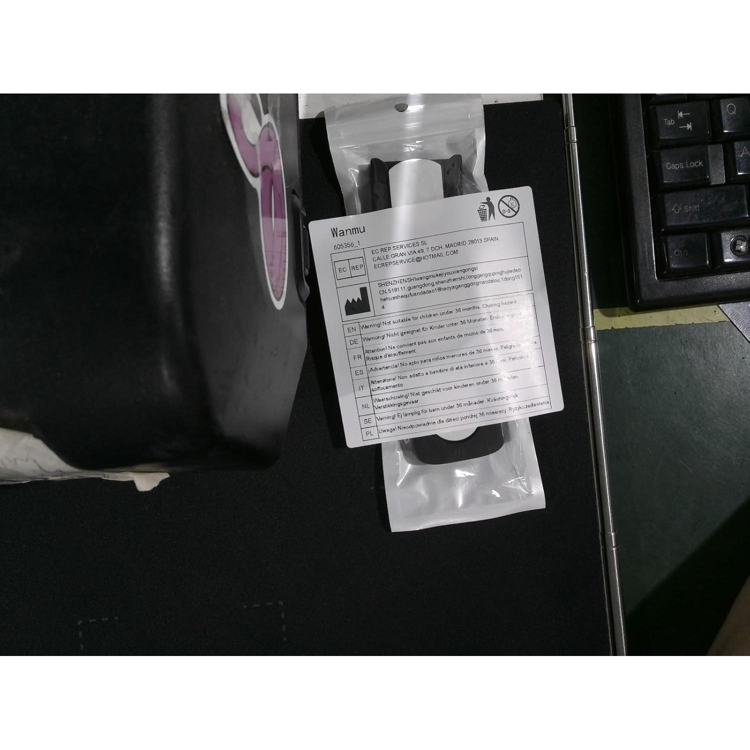 Soporte de Control Remoto Magnético Wanmu - 3 Piezas Autoadhesivas