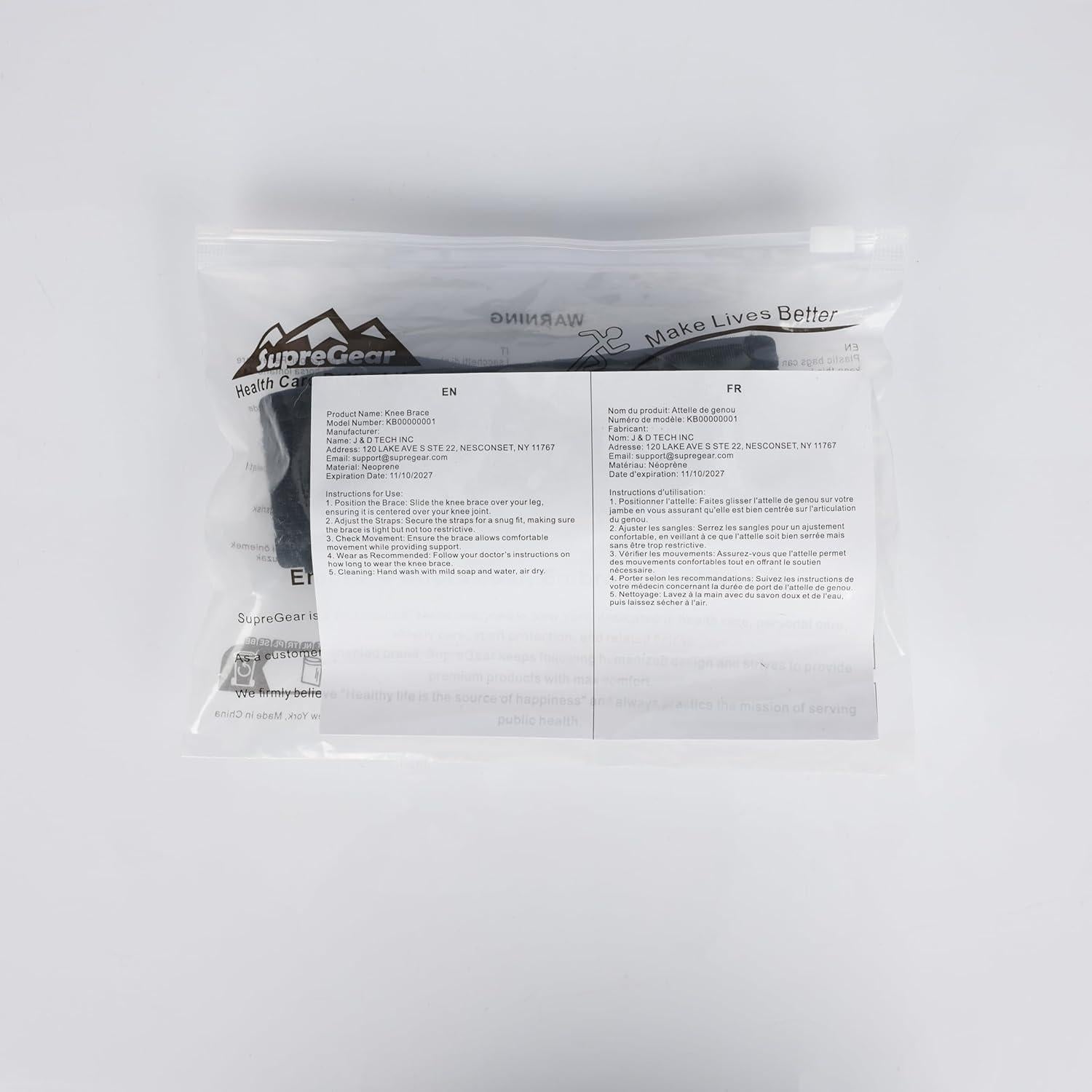 Correa para Banda IT SupreGear Ajustable - Soporte Rodilla y Muslo