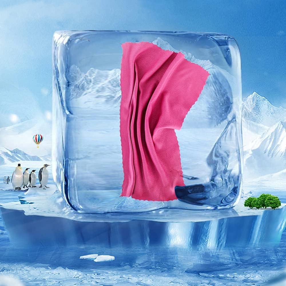 Toalla de Enfriamiento Grande MUTAO 79x119 cm Rosa