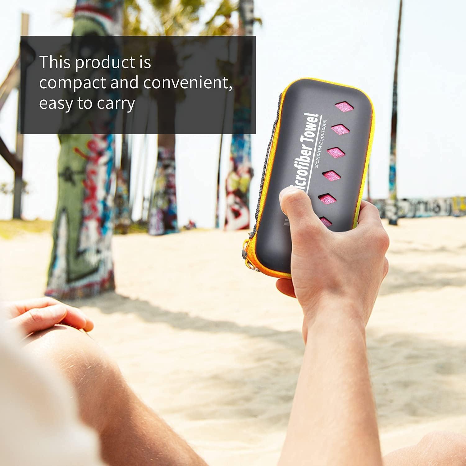 Toalla de Enfriamiento Grande MUTAO 79x119 cm Rosa