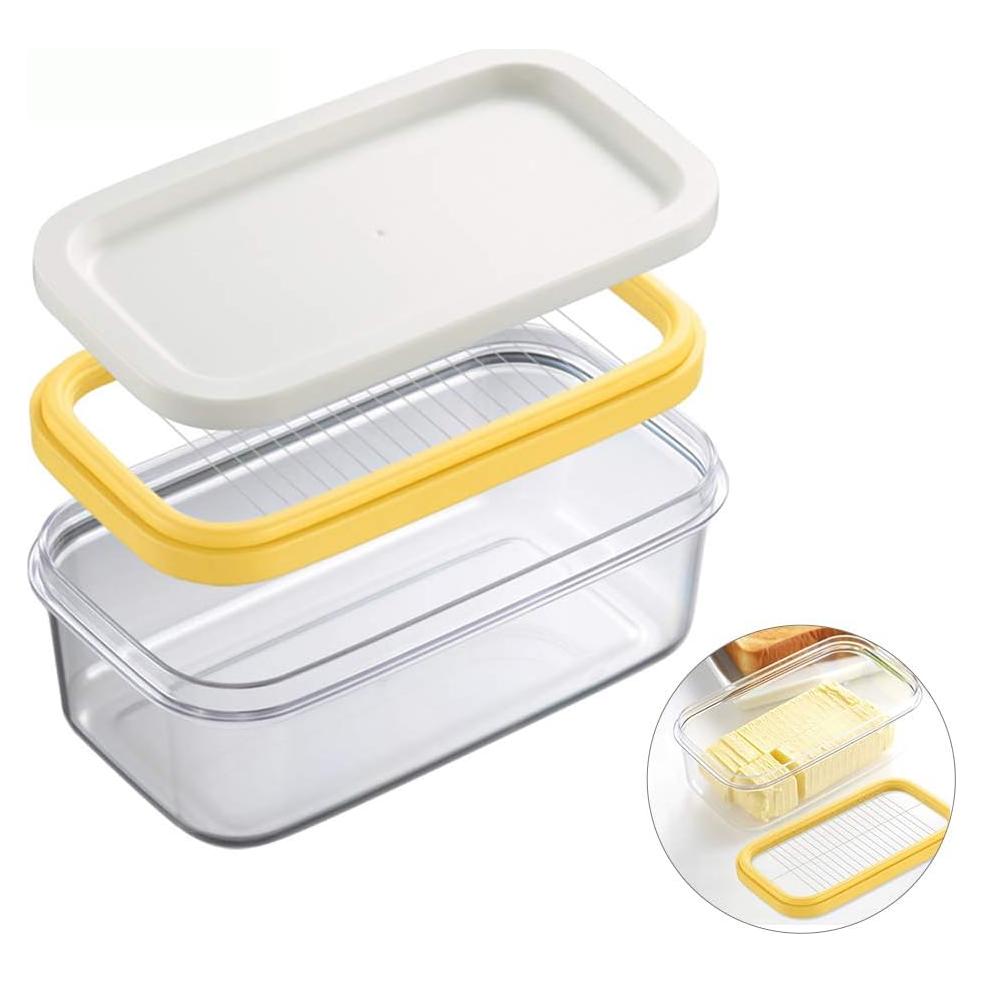Plato de Mantequilla con Cortador ShineMe 227g Acrílico