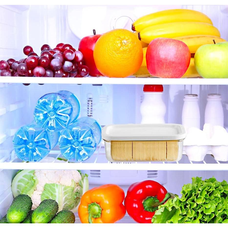 Plato de Mantequilla con Cortador ShineMe 227g Acrílico