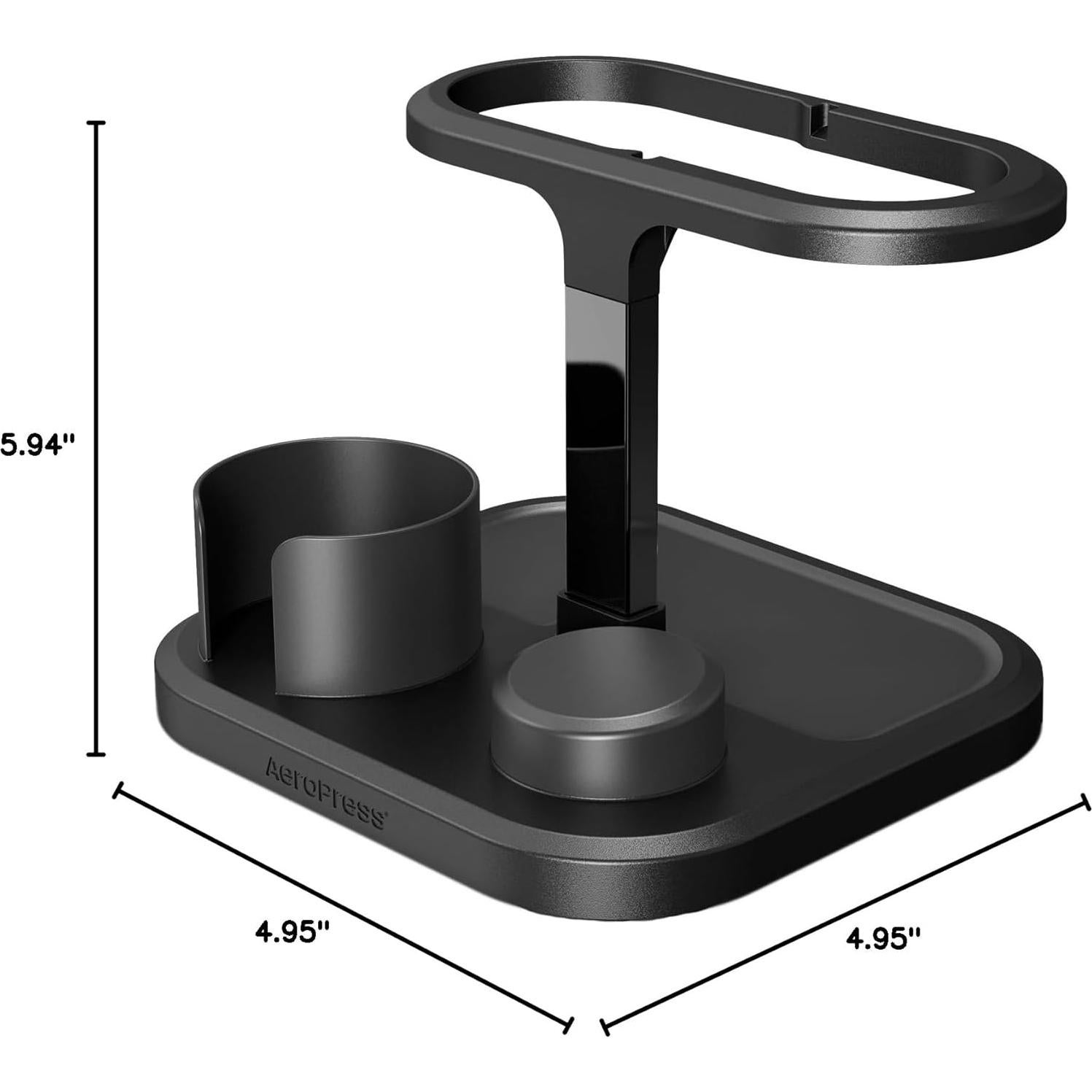 Soporte Organizador AeroPress AeroPress OSSTCS, Compacto, Negro