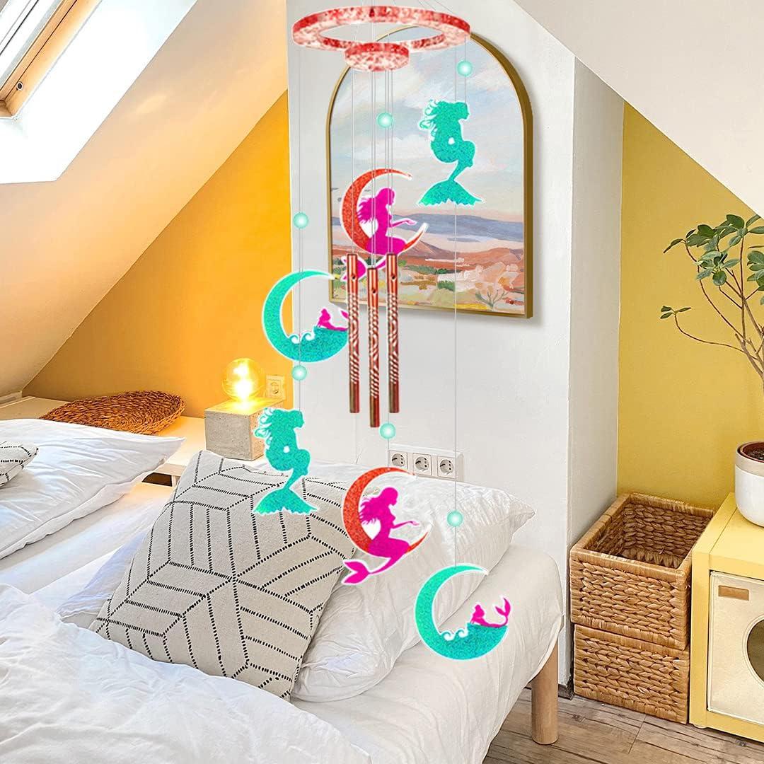 Kit de Moldes de Silicona Zayookey para Campanas de Viento DIY