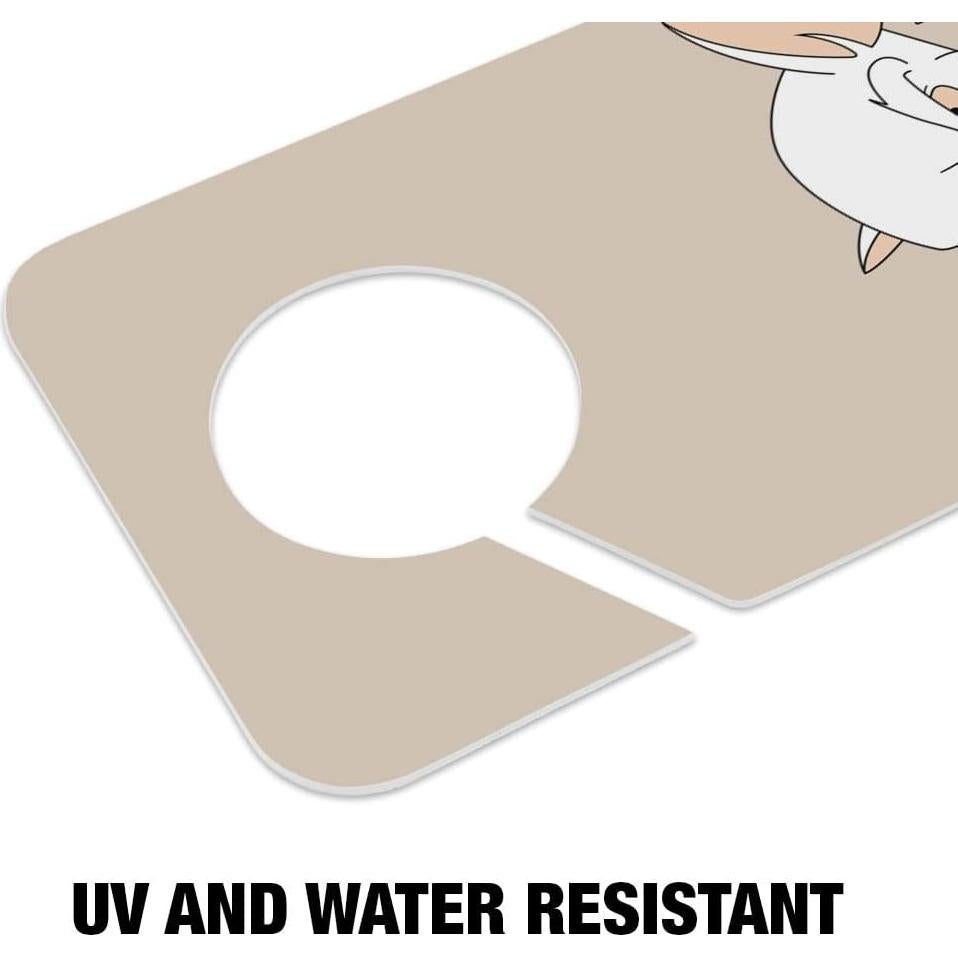 Cartel de Percha para Puerta Pinky y El Cerebro - 24x8.9cm