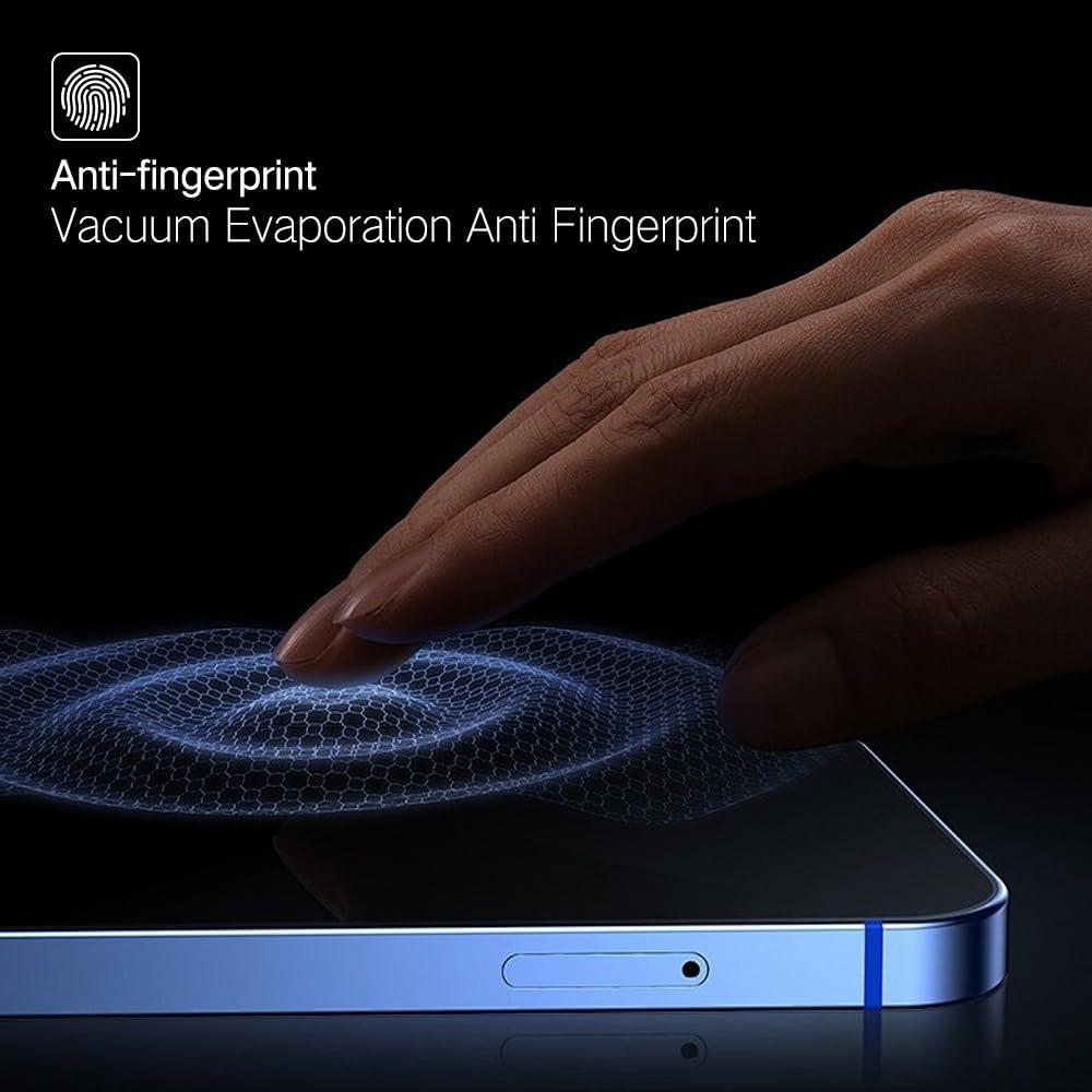 Protector de Pantalla Anti Luz Azul PROTECCION PERFECTA para iPhone 16 Pro 2024 - Vidrio Templado 6X Fuerte