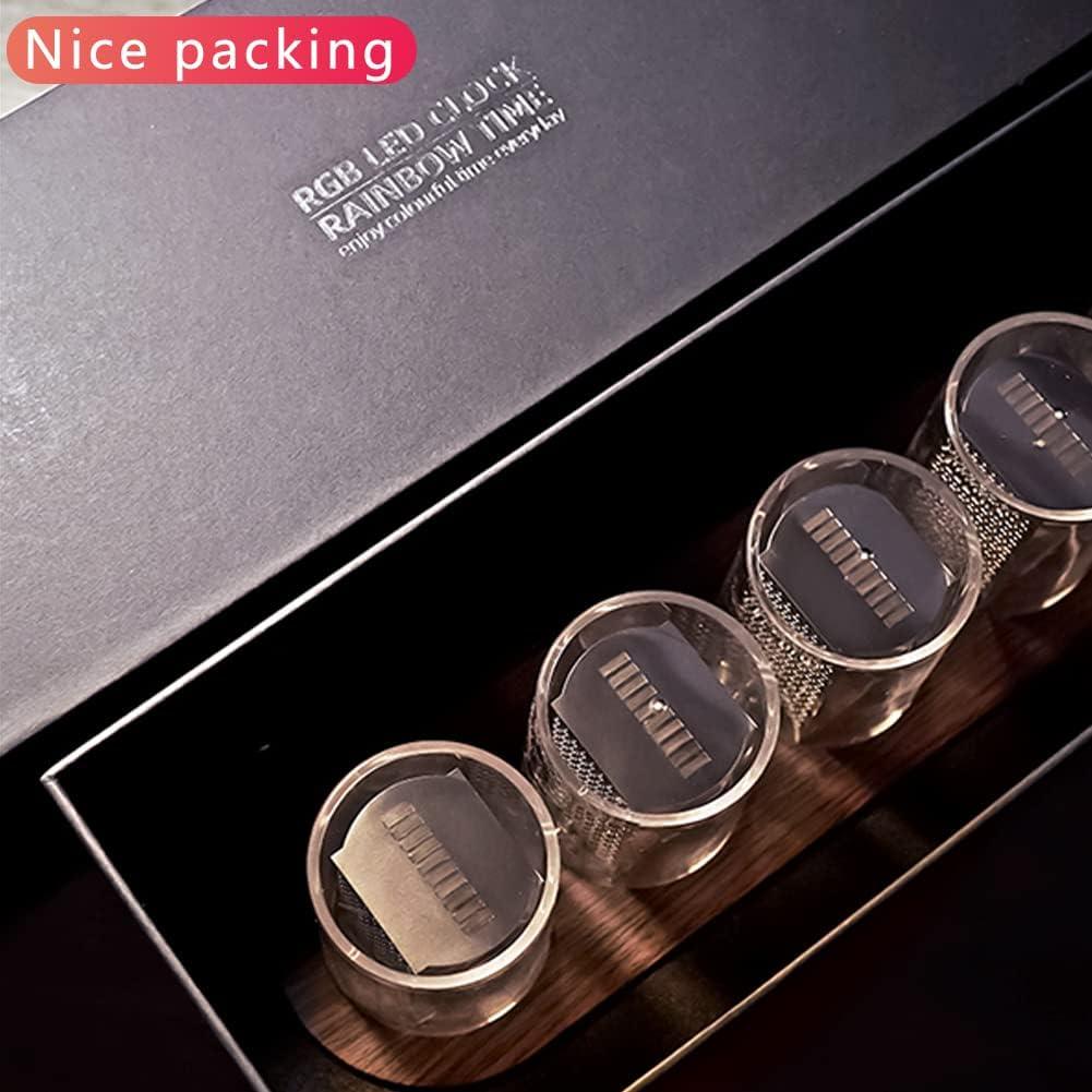 Reloj Nixie RGB GUAZI STORE Modelo 01 16 Millones de Colores