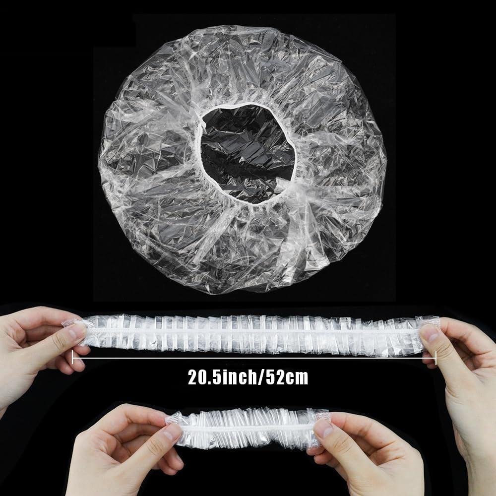 100 Gorras de Ducha Desechables Extra Grandes AYWVRBST