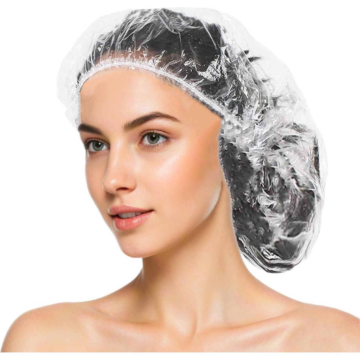 100 Gorras de Ducha Desechables Extra Grandes AYWVRBST