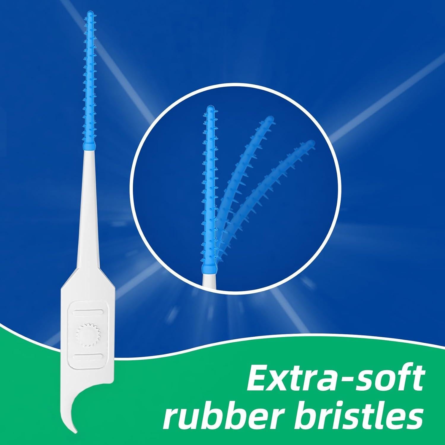 Palillos Dentales Suaves Vinsulla 300 Unidades Azul