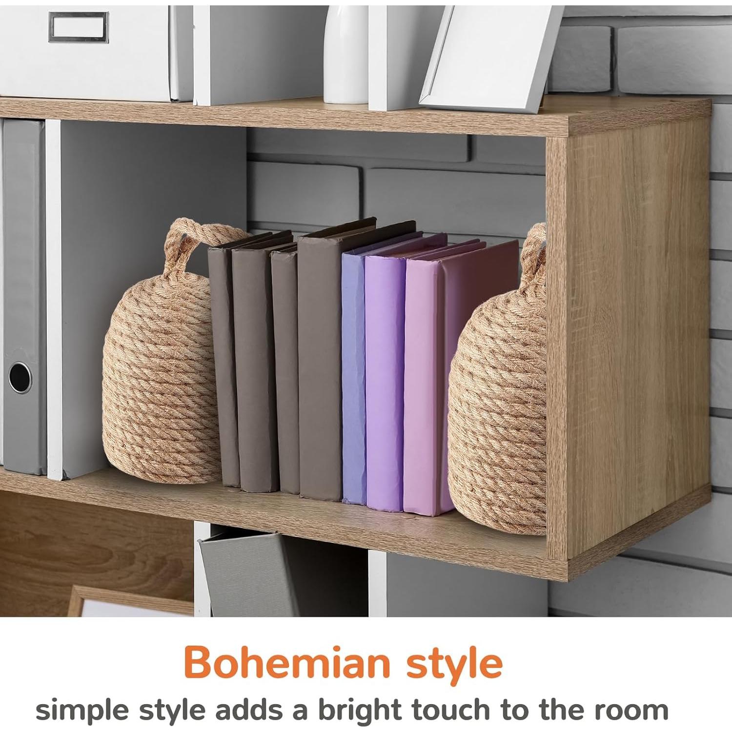 Tope de Puerta Decorativo Jingmore Yute de Mimbre 2.45kg