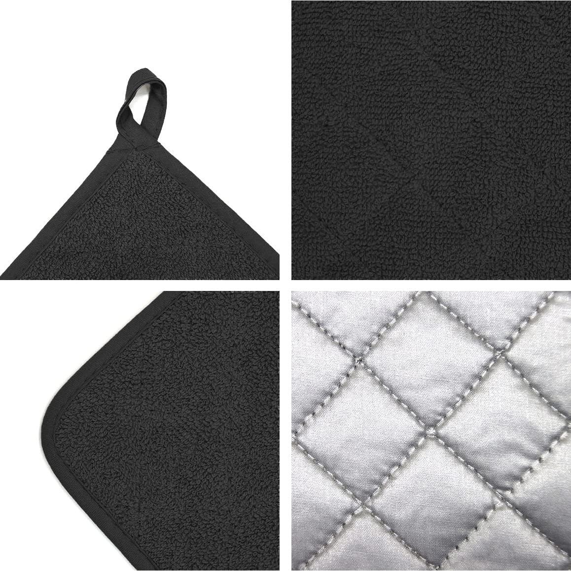 Soporte para Ollas de Horno VEIKERY 3 Piezas 17.78 cm Negro