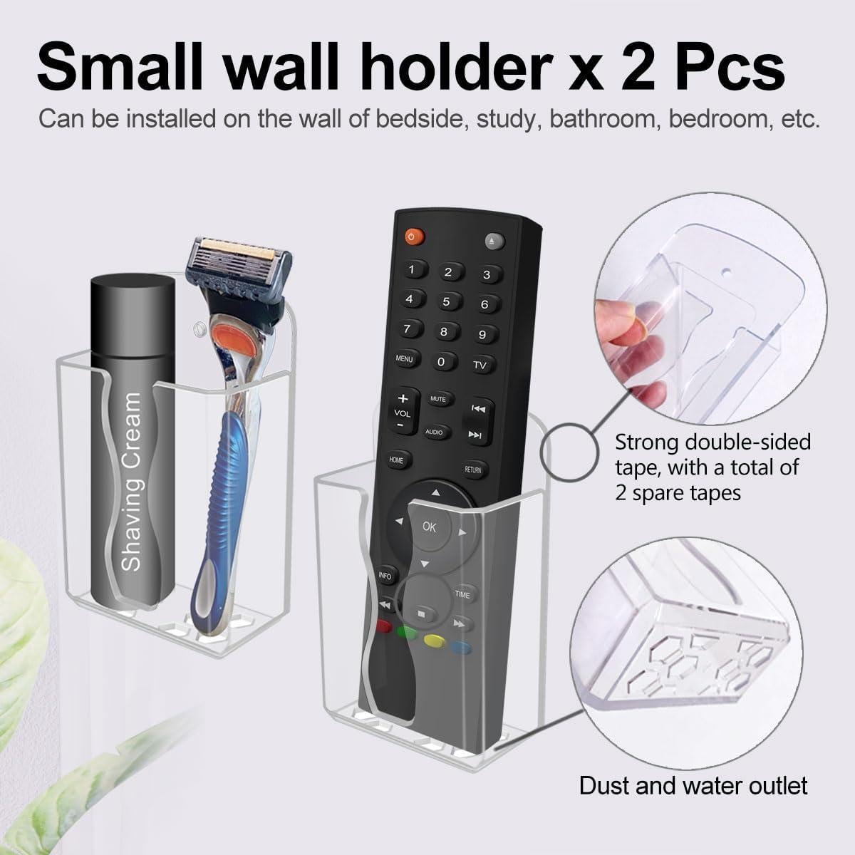 Juego de Soporte Montado en Pared ITATIOLFY - 4 Piezas Acrílico