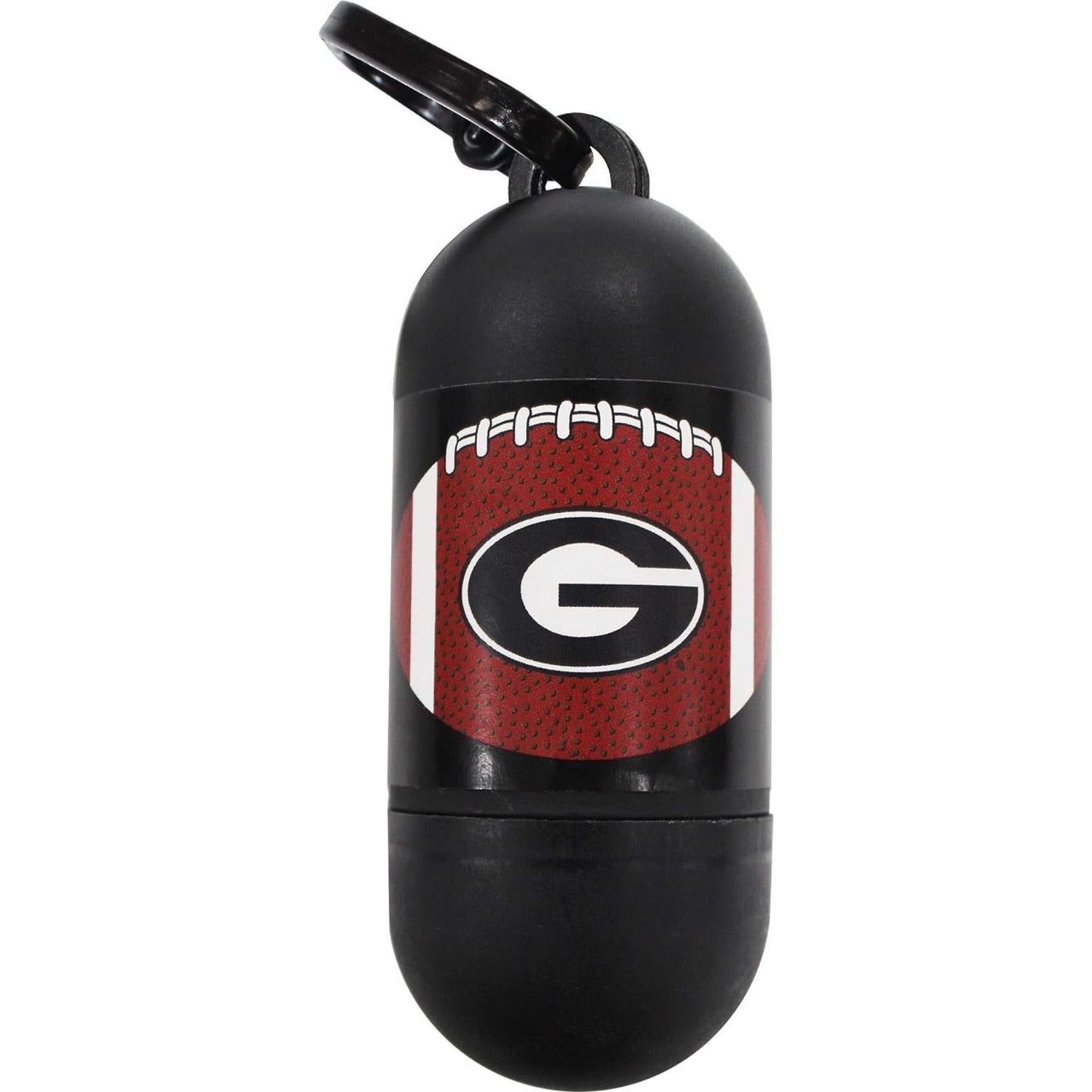 Dispensador de bolsas de desechos Pets First Georgia Bulldogs