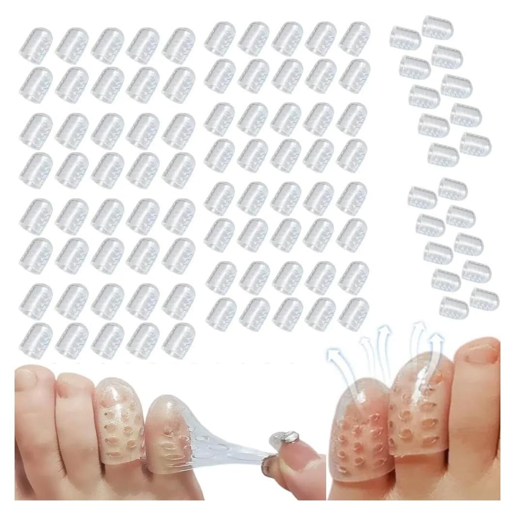 Protectores de Dedos de Silicona Antifricción Kerrtoa 100pcs