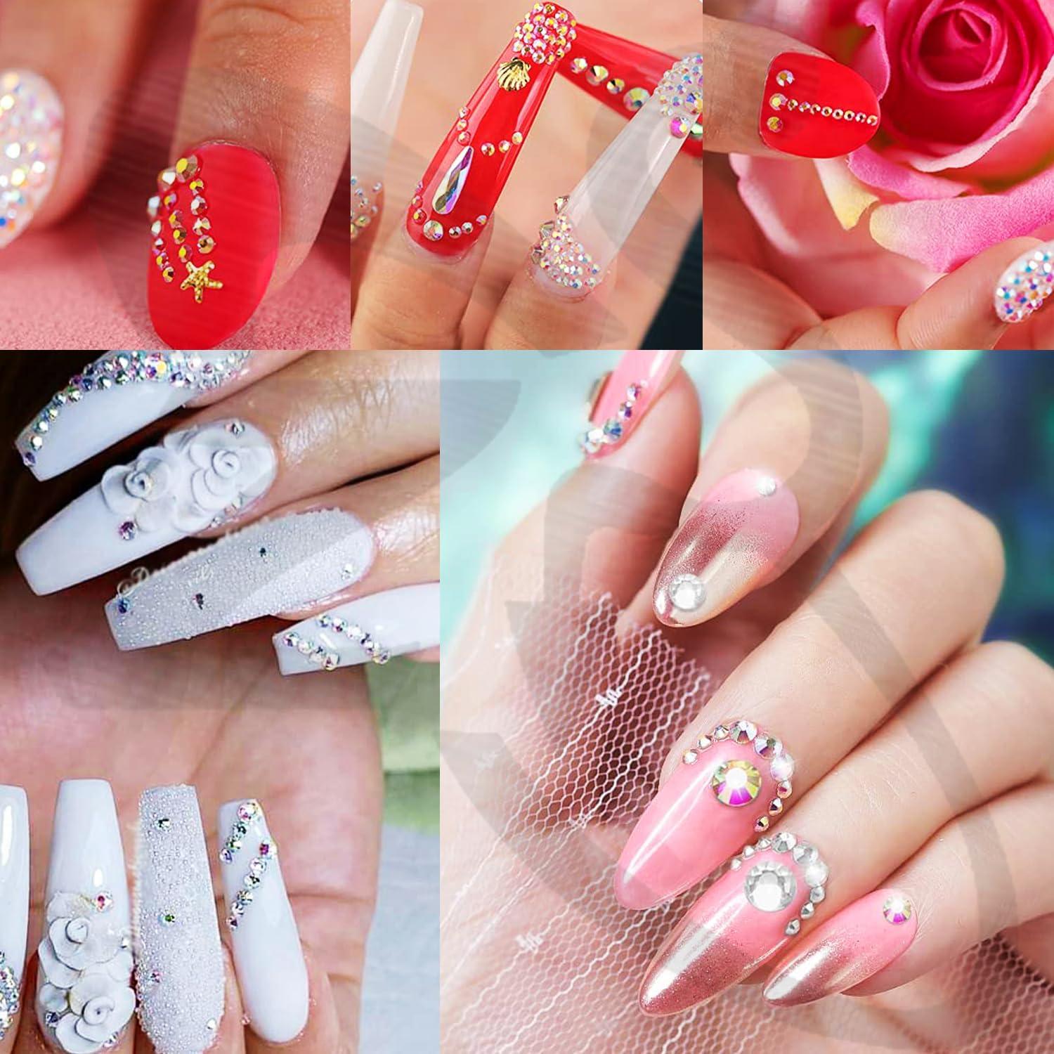 Piercings Falsos de Nariz ZS - 500 Piezas, Gemas Faciales