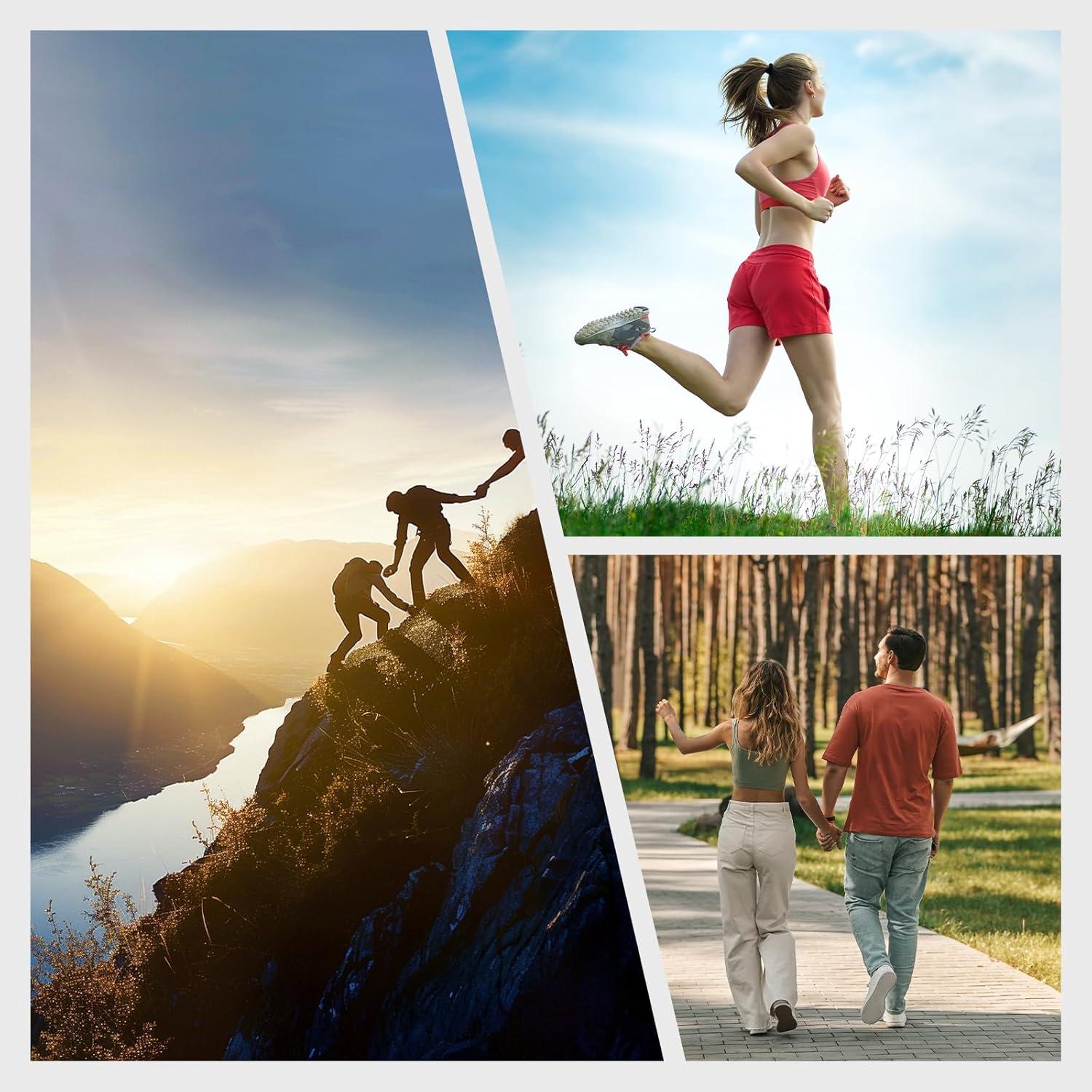 Plantillas 4D Cloud DWTWLE para Mujeres 35-39, Espuma Viscoelástica