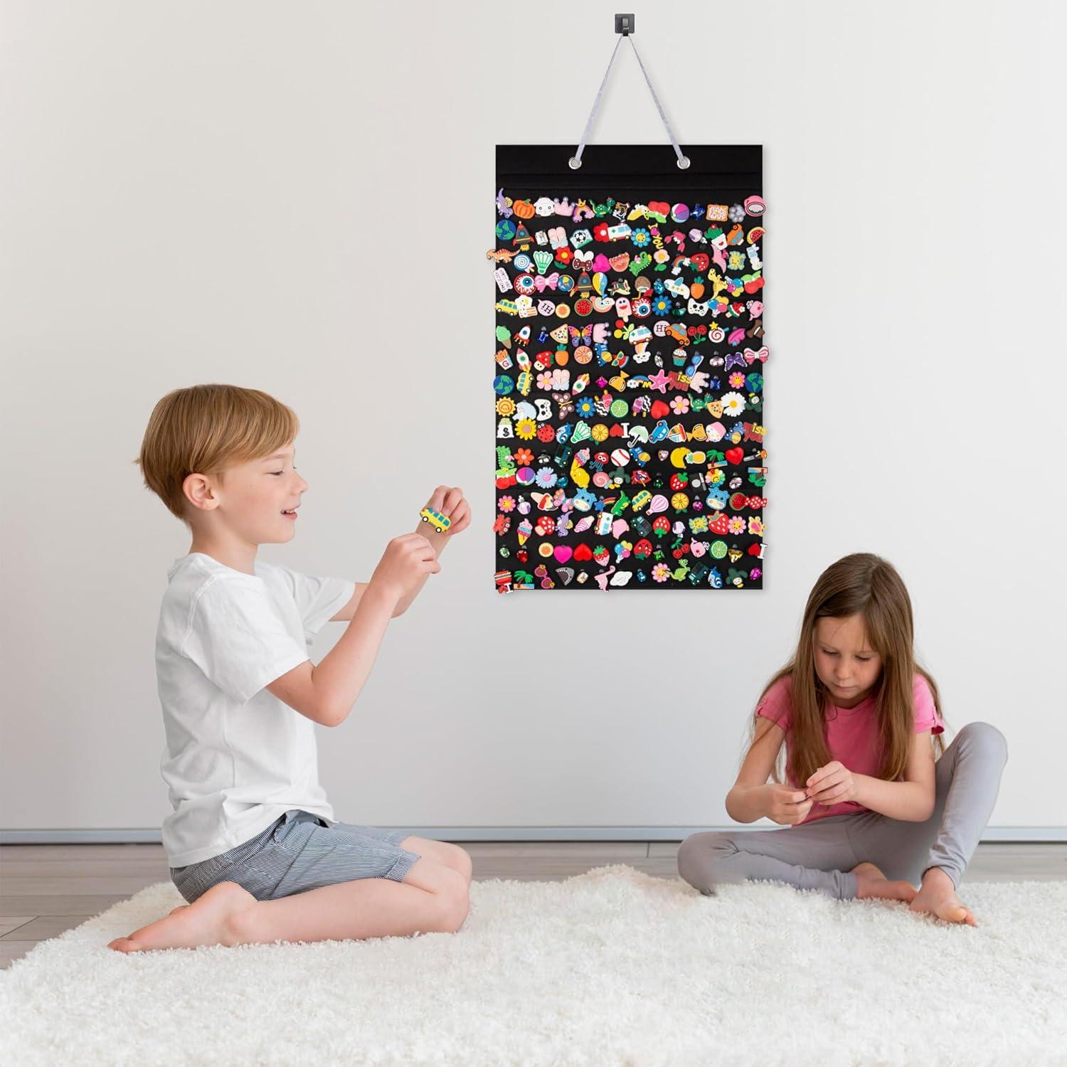 Organizador de Charms para Zapatos PACMAXI 224 Agujeros Negro