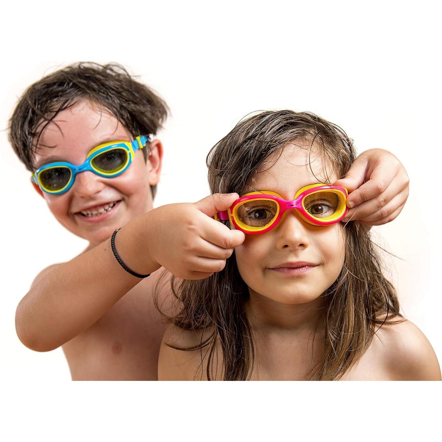 Gafas de natación AqtivAqua JR para niños - Antivaho UV400