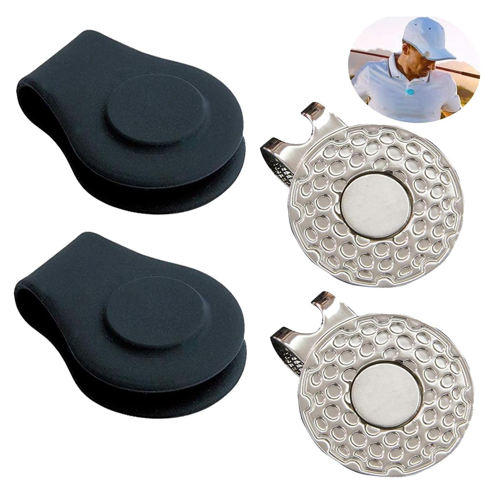 Clip Magnético para Marcador de Pelotas de Golf FINGER TEN - Set de 4 Piezas