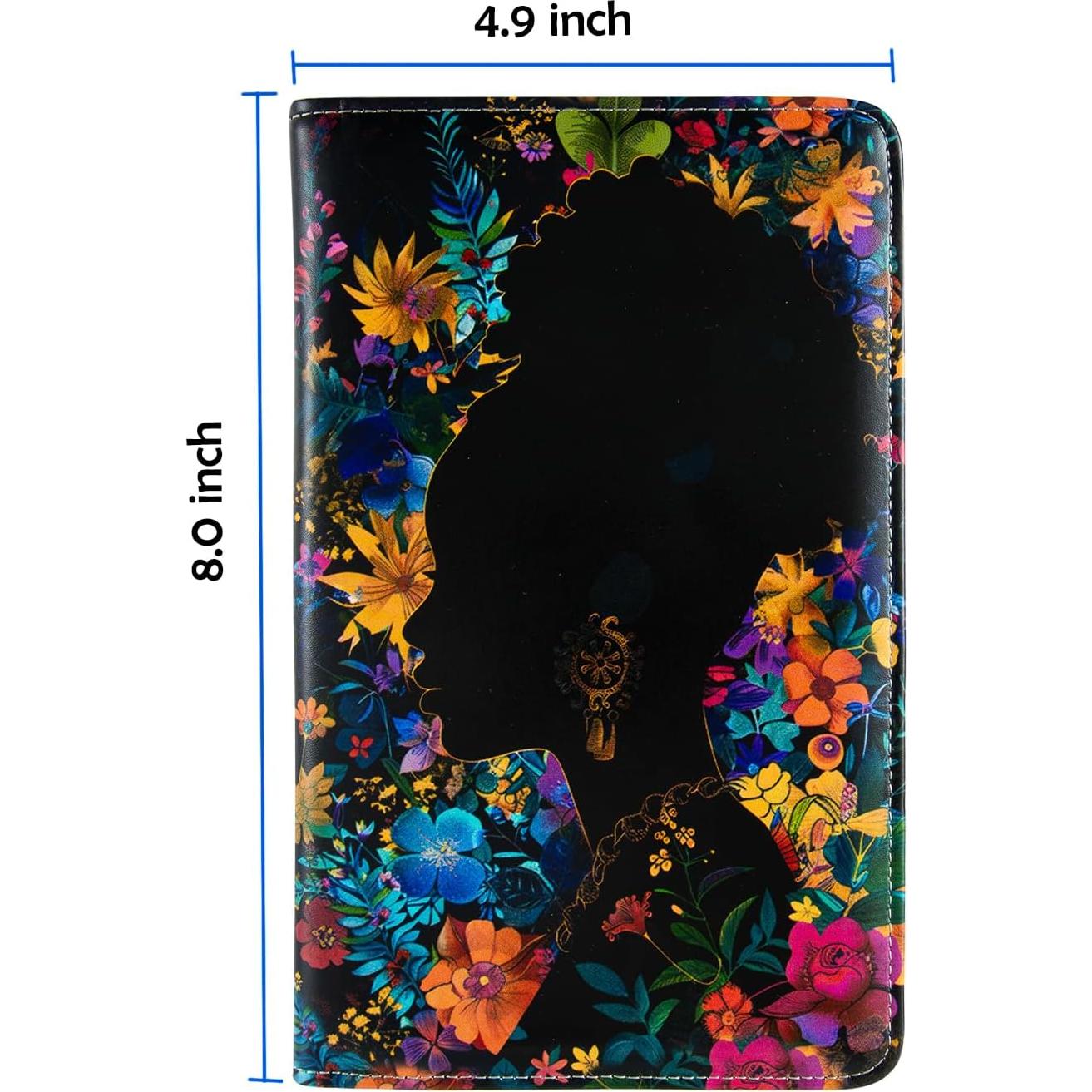 Libro de Servidor de Cuero Microfibra ANNAMISSI 20x12 cm