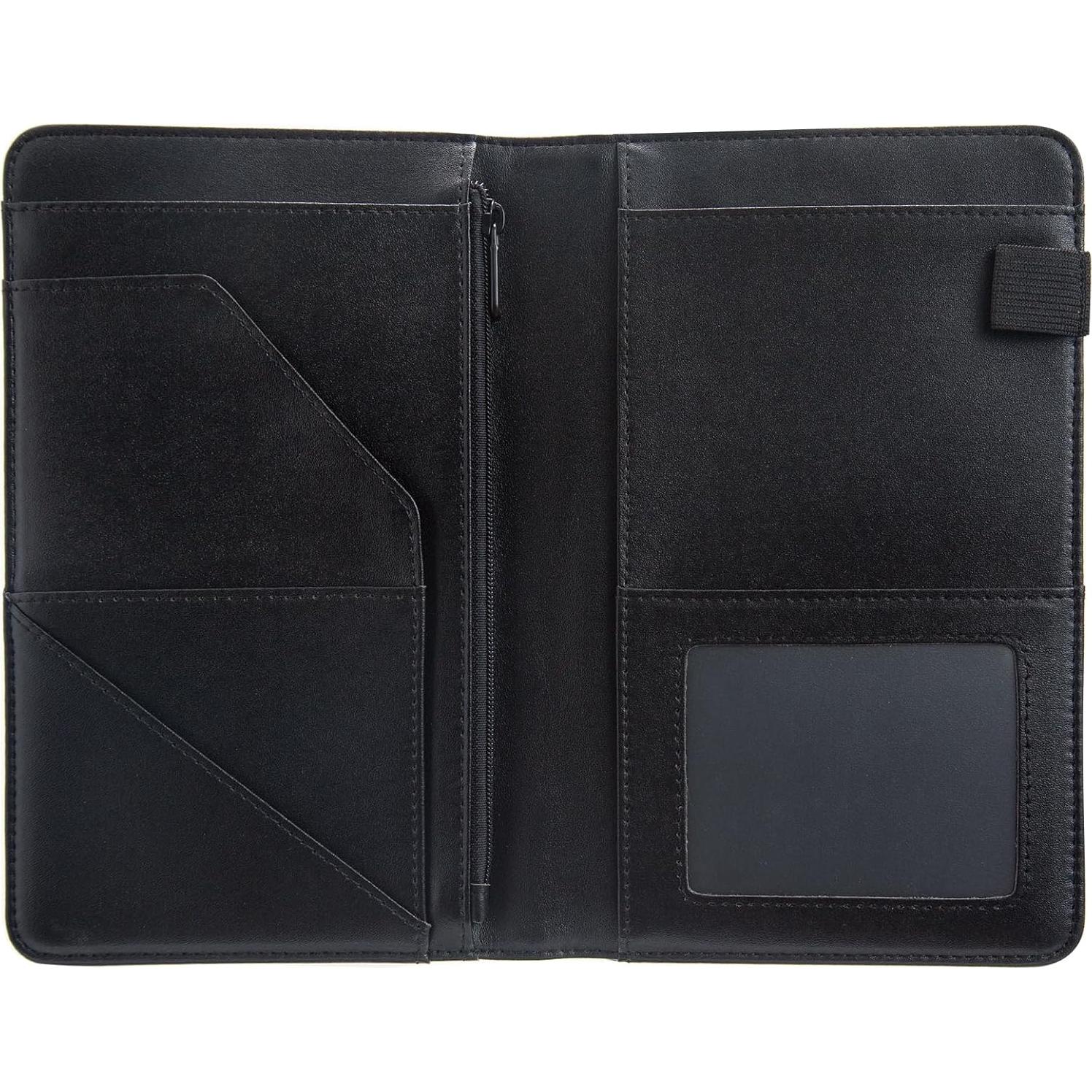 Libro de Servidor de Cuero Microfibra ANNAMISSI 20x12 cm