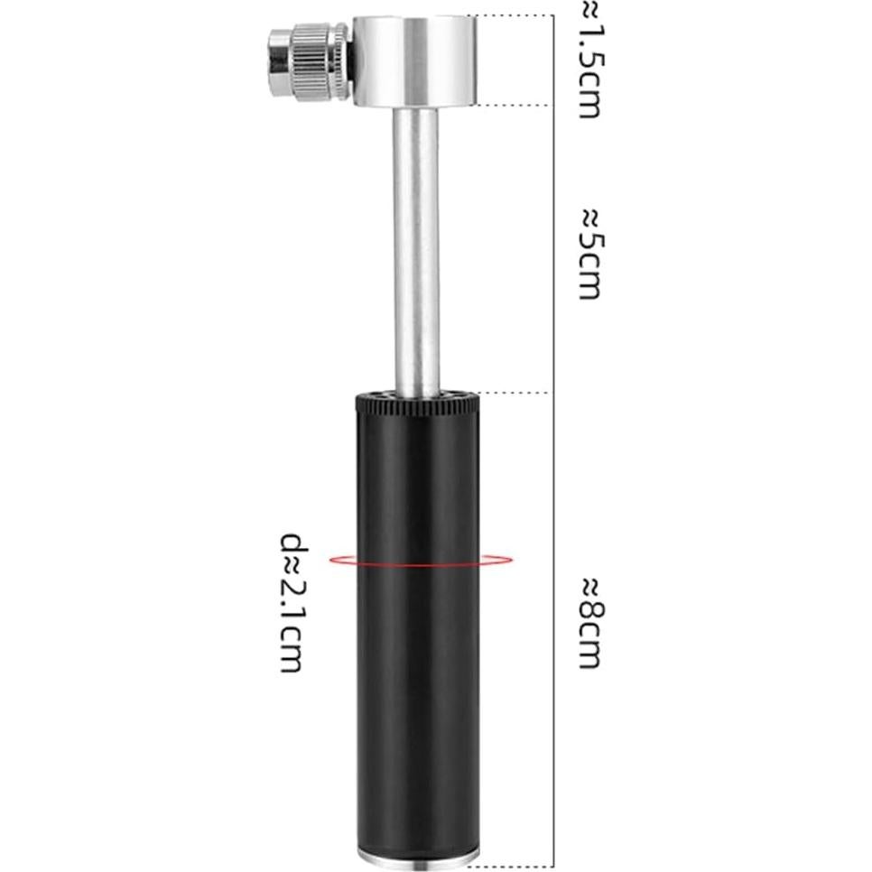 Bomba de Bicicleta Mini Portátil Kardne 120 PSI Aluminio