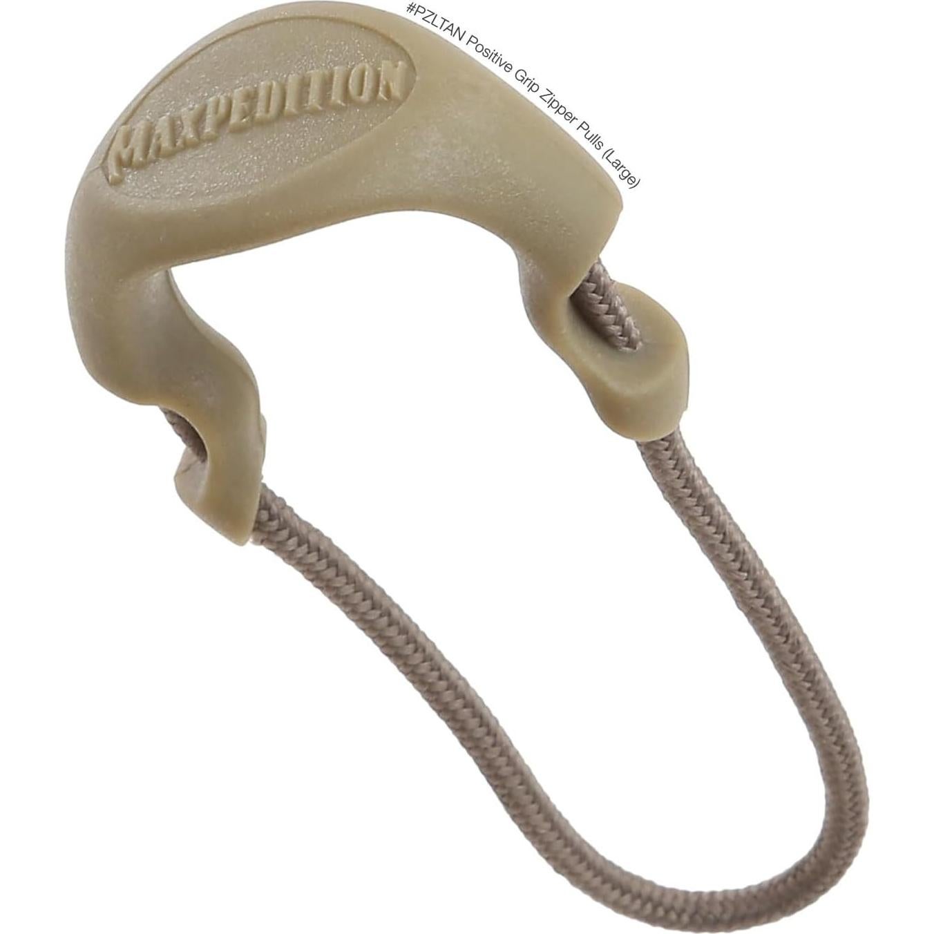 Tiradores de Cremallera MAXPEDITION PZL Grande Beige Paquete 6