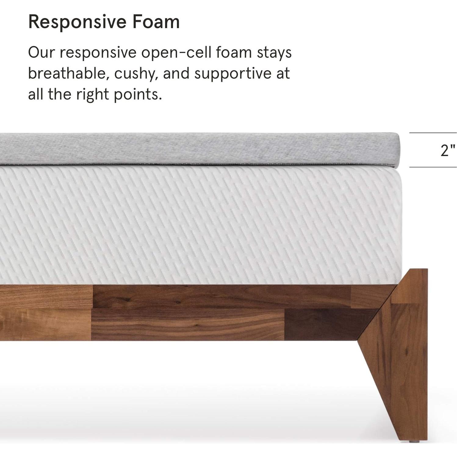 Cubierta de colchón Tuft & Needle Individual 5 cm Espuma Transpirable