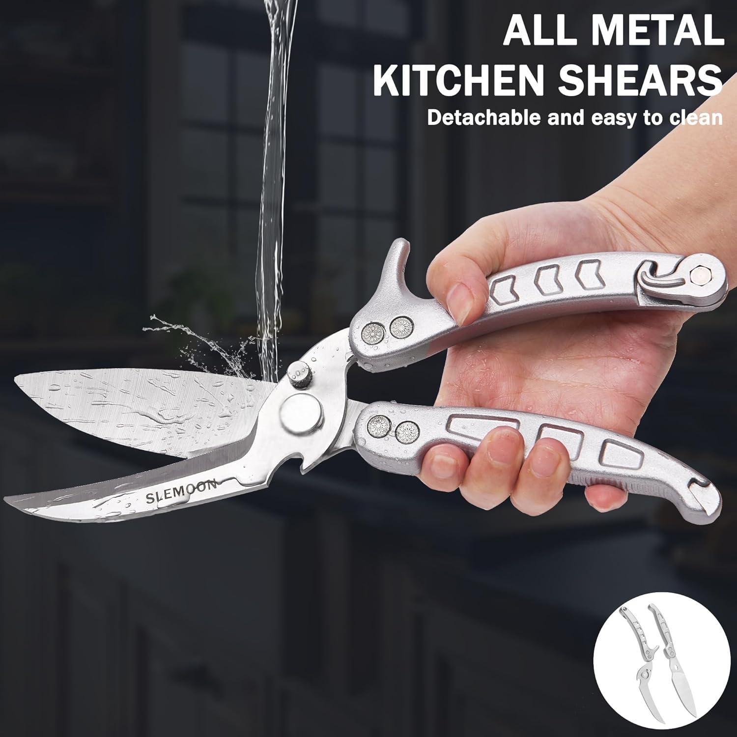 Tijeras de Cocina SLEMOON de Acero Inoxidable 25.4 cm