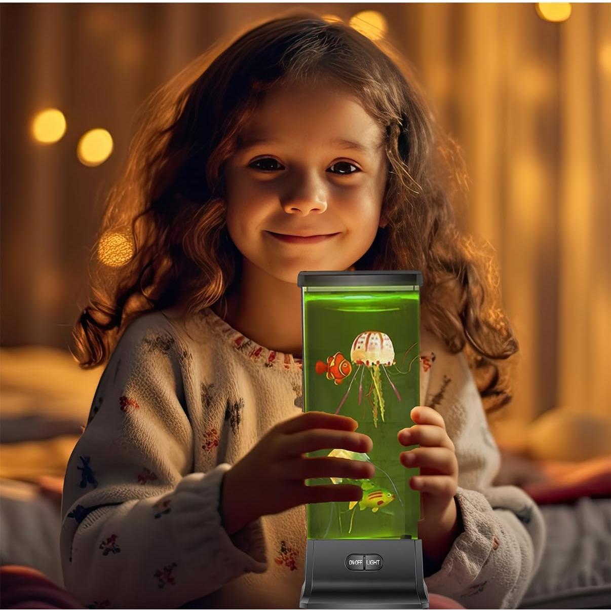 Lámpara de Medusas COLORLIFE con Altavoz Bluetooth y Ruido Blanco