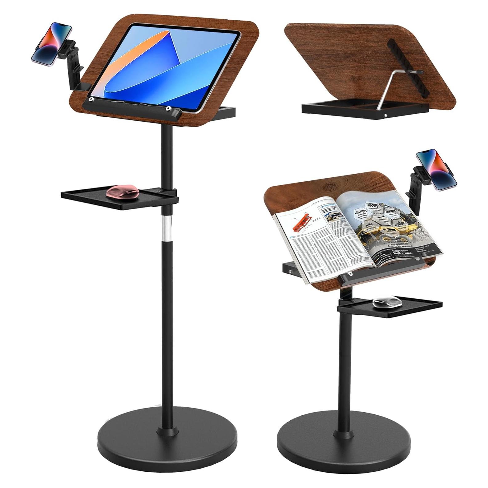 Soporte de Música Ajustable Aoikoy 2 en 1 para Partituras