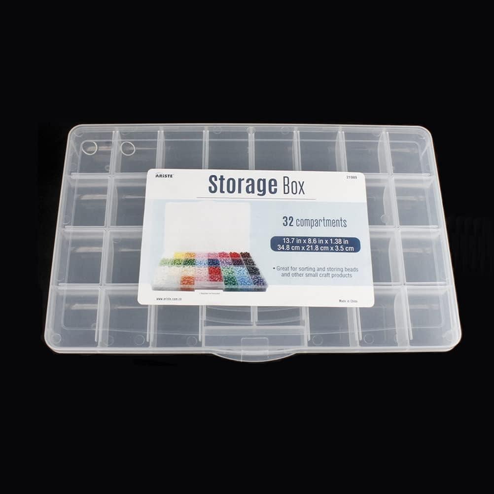 Caja Organizadora de Plástico Chemlliy 32 Rejillas 34.8x21.8 cm