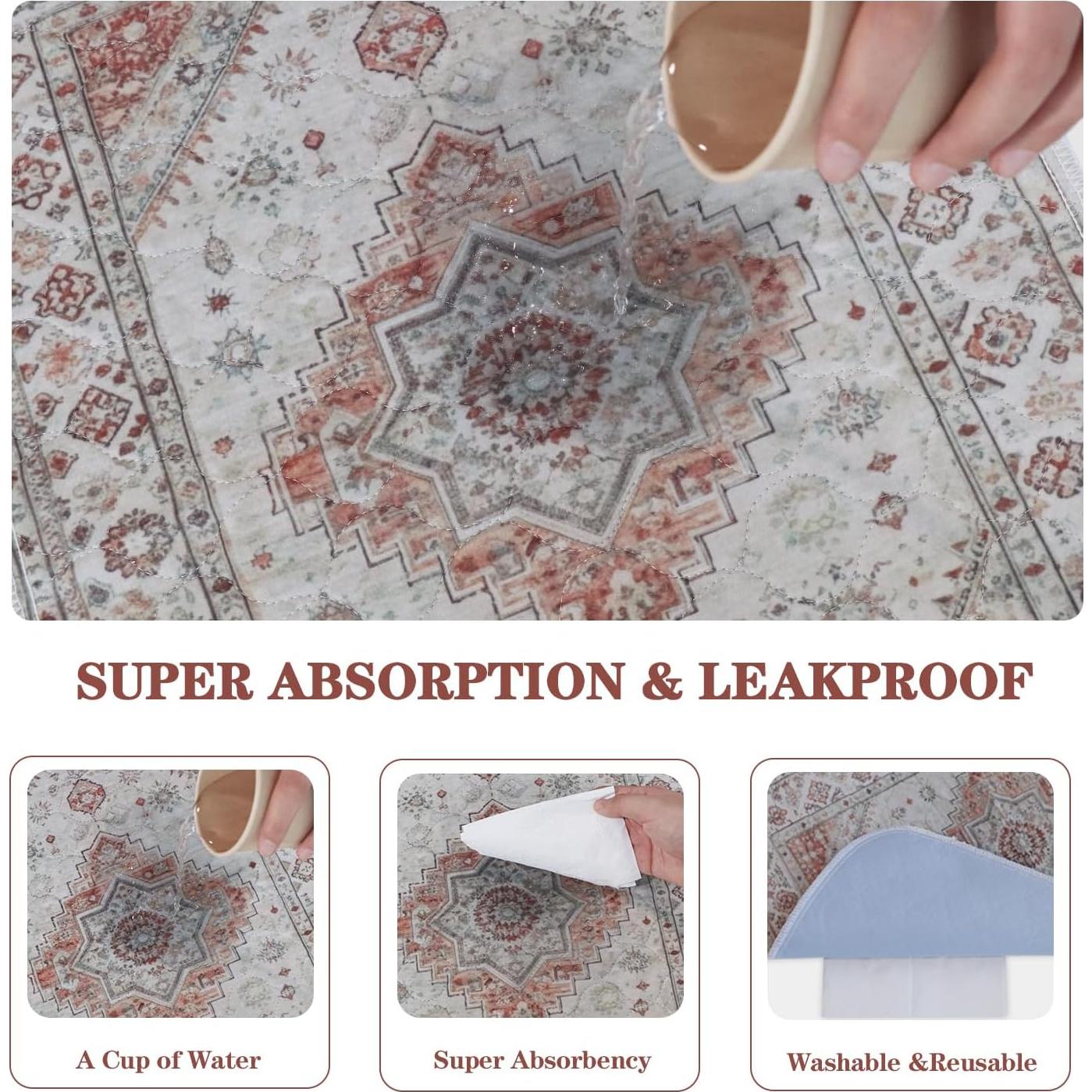 Almohadillas Lavables Qeils para Orina de Perro 45x61cm Paquete 2