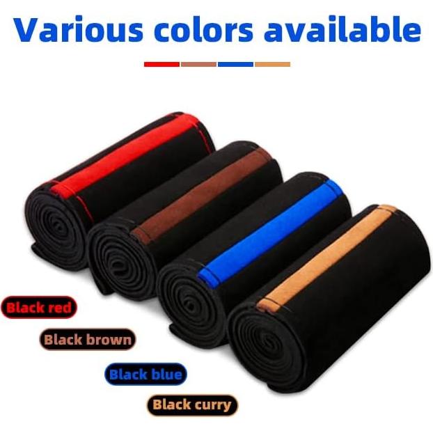 Funda de Volante AUCELI 15 Pulgadas Cuero Microfibra Universal