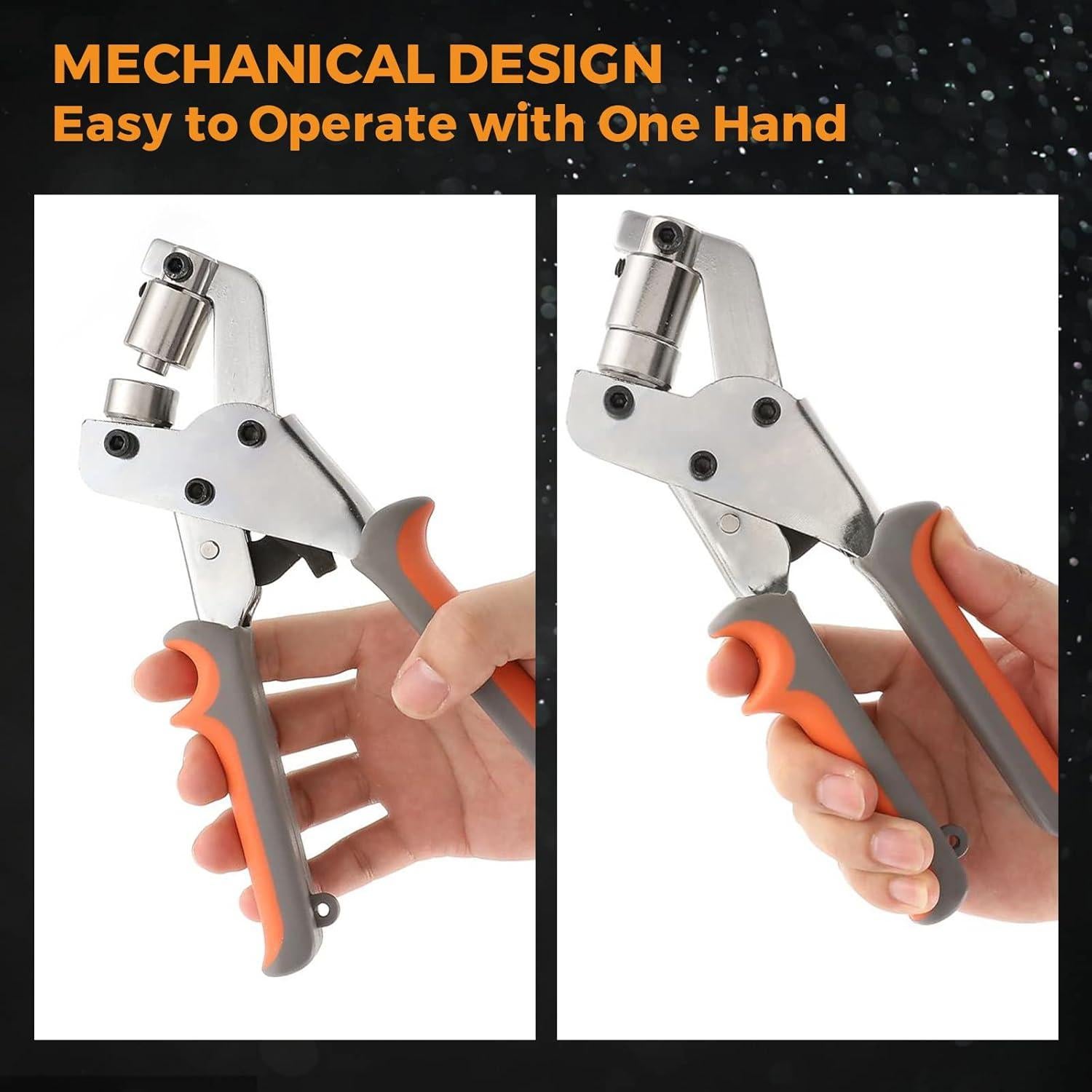 Kit de Ojetes Manual BEAMNOVA 6mm con 500 Suministros