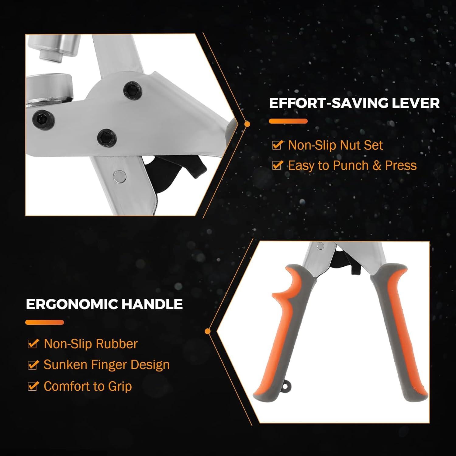 Kit de Ojetes Manual BEAMNOVA 6mm con 500 Suministros