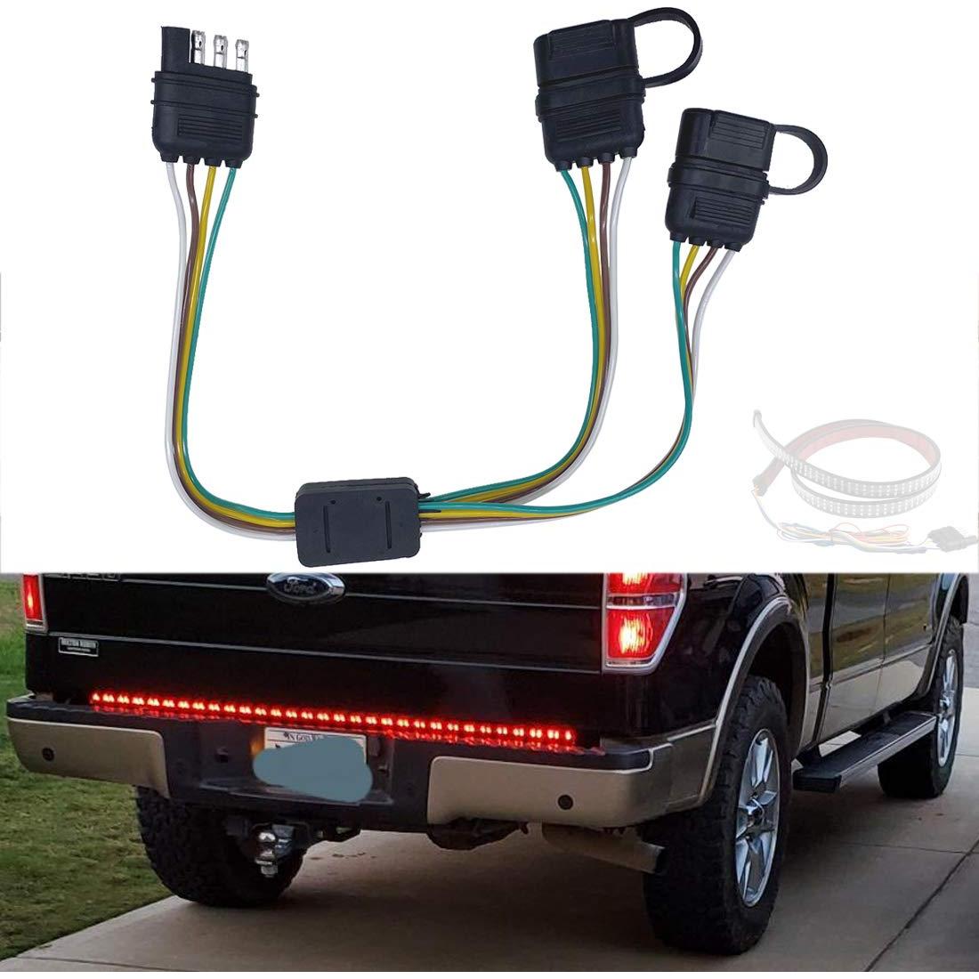 Conector Y 4 Pines Tata.Meila para Luz de Remolque 44.5 cm