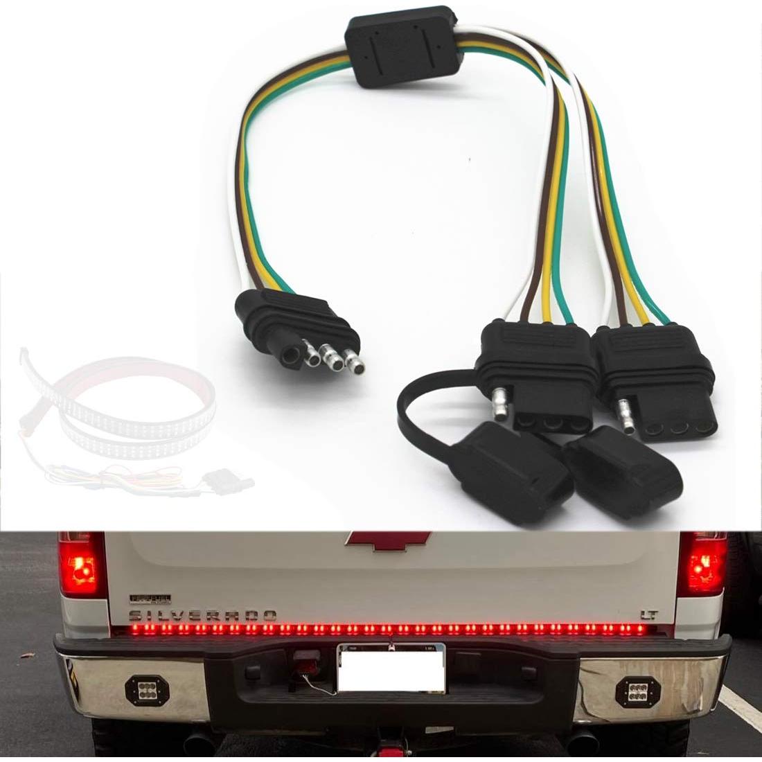 Conector Y 4 Pines Tata.Meila para Luz de Remolque 44.5 cm