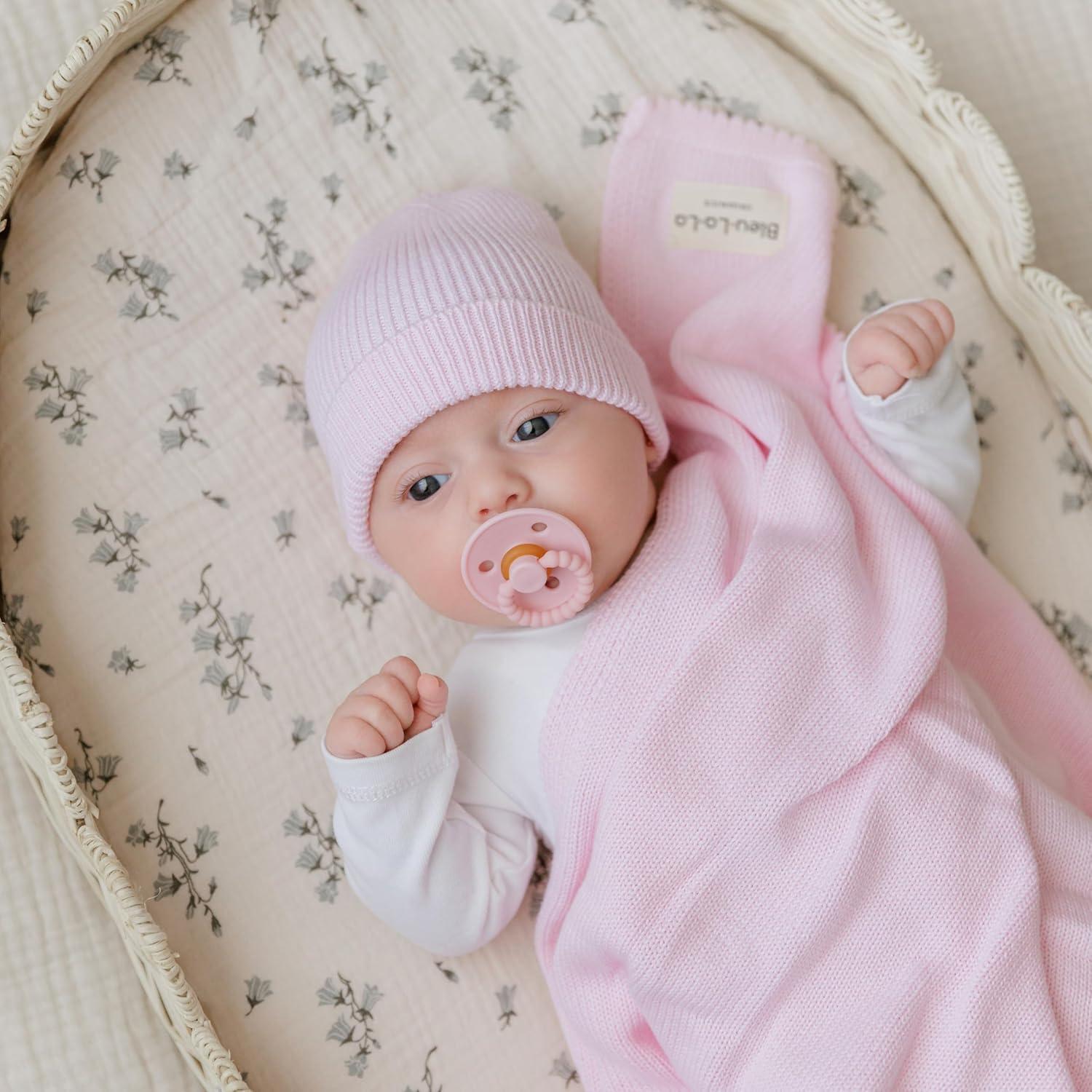 Chupete Luladream Rosa Blush - Tetina de Caucho Natural 0-18M